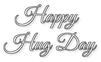 Happy Hug Day - png grátis