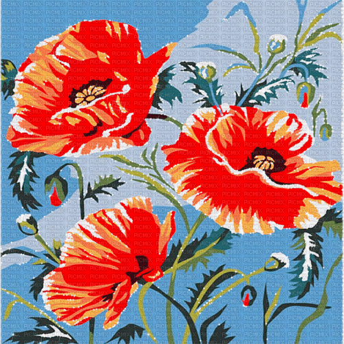 background hintergrund fondo flowers milla1959 - 免费动画 GIF