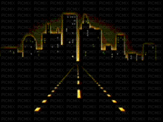 Ciudad nocturna - Безплатен анимиран GIF