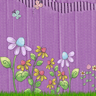Background. purple. Flowers. Leila - 無料のアニメーション GIF