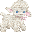 (jelly world) cute kawaii sheep retro - darmowe png