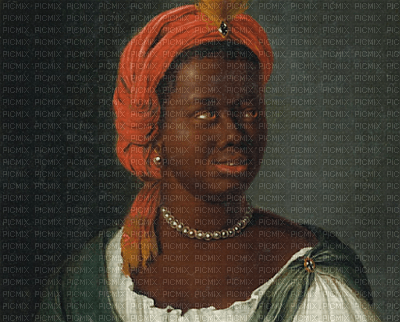1706 Painting of African American Women - gratis png