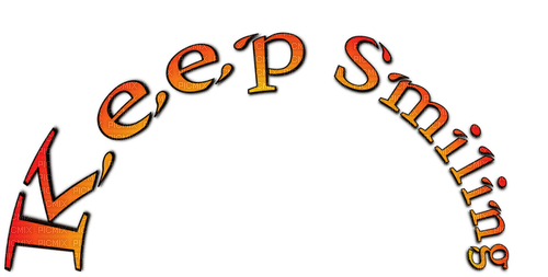 Keep Smiling Text - Bogusia - 免费PNG
