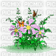 plants and butterflies - Безплатен анимиран GIF
