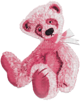 soave deco toy bear pink - gratis png