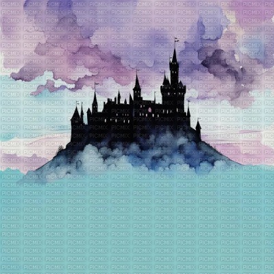 Pastel Goth Castle - ilmainen png