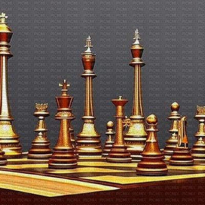 Gold Chess Pieces - фрее пнг
