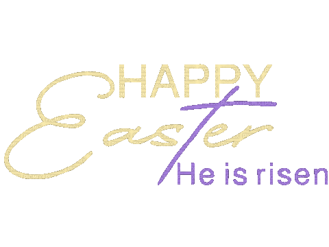 Happy Easter.Text.gif.Victoriabea - GIF animado grátis