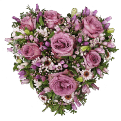 Kaz_Creations Deco Flowers Flower Heart Love  Colours - gratis png