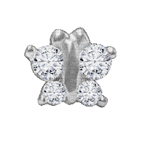 Jewelry Diamond Butterfly - Besplatni animirani GIF