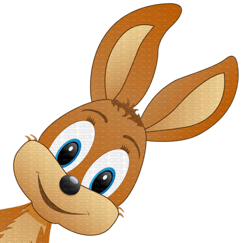 Cute Easter Bunny - darmowe png