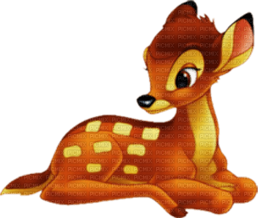 cartoon bambi - PNG gratuit