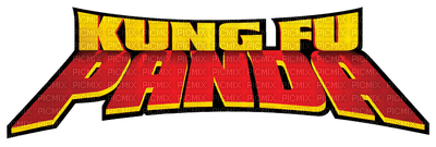 Kaz_Creations Logo Text Kung Fu Panda - png gratis