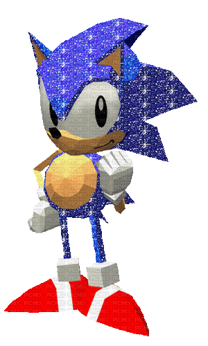 Sonic - Animovaný GIF zadarmo