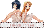 friends forever - Δωρεάν κινούμενο GIF