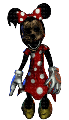 Creepy Minnie Mouse - 免费PNG