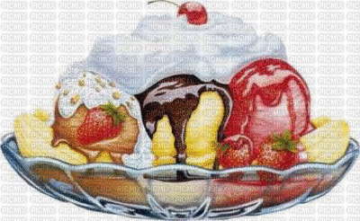 dessert - GIF animé gratuit