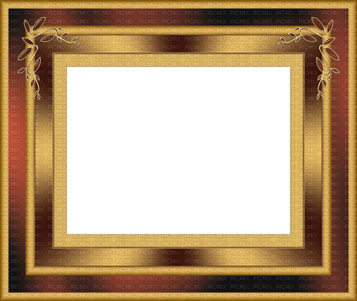 frame--gold--guld - png gratuito