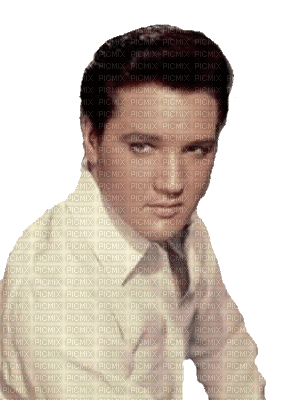 Kaz_Creations Elvis Presley King of rock n roll Music Singer Celebrity - Бесплатный анимированный гифка