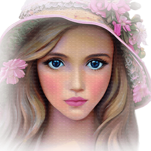 SM3 PNG PINK SPRING CHILD HAT SUMMER - ilmainen png