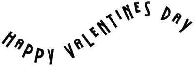Kaz_Creations Logo Text Happy Valentine's Day Colours - zadarmo png