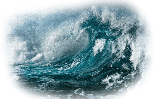 waves of the ocean sea - PNG gratuit
