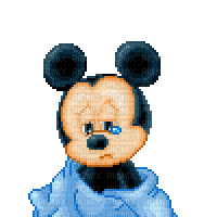 Sad Micky - Безплатен анимиран GIF