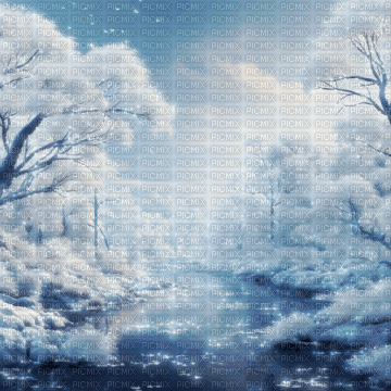 Winter blue background animated  Rox - Kostenlose animierte GIFs