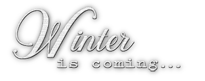 soave text winter is coming white - ingyenes png