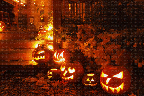 halloween pumpkin kürbis courge - Бесплатный анимированный гифка