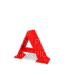 Kaz_Creations Alphabets Jumping Red Letter A - Gratis geanimeerde GIF
