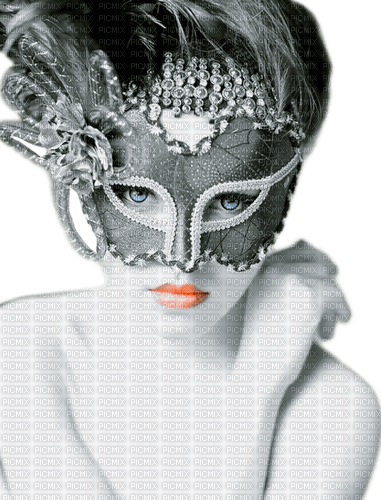 woman with mask milla1959 - kostenlos png