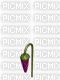 Blooming Purple Flower - GIF animé gratuit