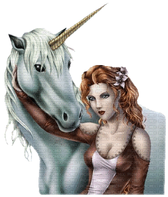 unicornio - Bezmaksas animēts GIF