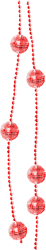 Balls.Beads.Red.Animated - KittyKatLuv65 - GIF animé gratuit