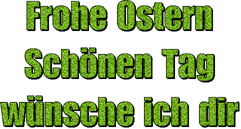 Frohe Ostern - GIF animado gratis
