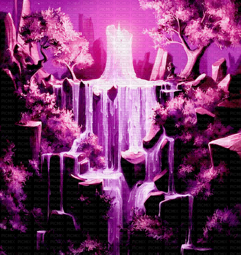 Rena purple lila Fantasy Background Hintergrund - zdarma png