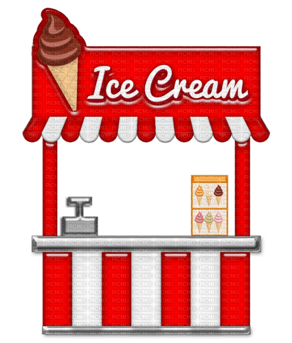 ice cream stall Bb2 - bezmaksas png