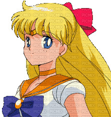 Sailor venus  elizamio anime  girl  sailor  moon  Free animated GIF   PicMix