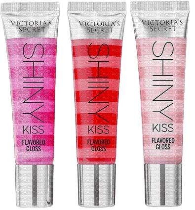 shiny kiss flavored gloss - png grátis