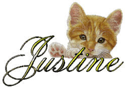 Justine - GIF animado gratis