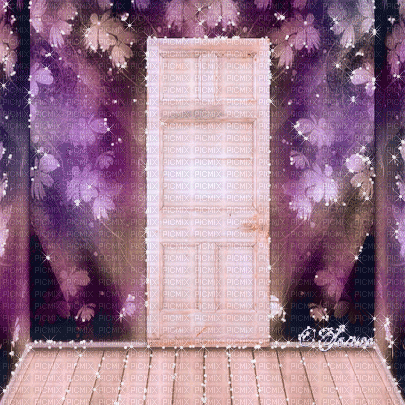 soave background animated vintage room door floor - Bezmaksas animēts GIF