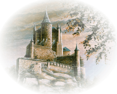 Kaz_Creations Paysage Scenery Castle - png gratuito
