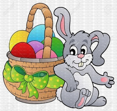 Easter bunny - ilmainen png