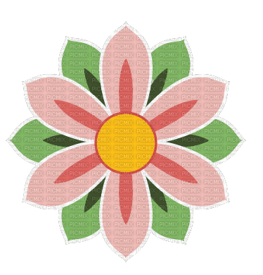 dancheong korean flower - kostenlos png