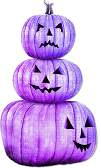 soave deco halloween pumpkin purple - png gratis