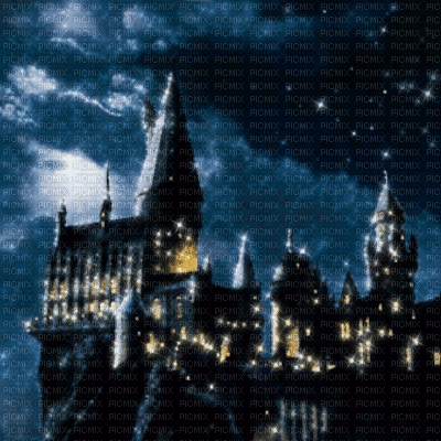 Hogwarts - Gratis animerad GIF