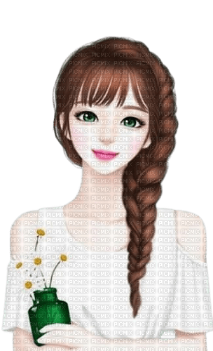 Lovely girl by Mellow Daisy - 免费PNG