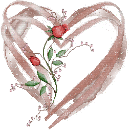 Heart, Hearts, Rose, Roses, Pink, Deco, Decoration, GIF Animation - Jitter.Bug.Girl - Free animated GIF