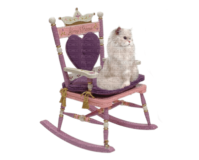 cat katze chat animal tube fun sweet chair furniture - darmowe png